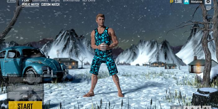 3840x2160 Snow Lobby, Night Map and New Vehicle? 3D Concept art : PUBATTLEGROUNDS