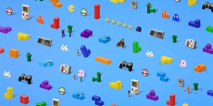 2560x1440 78+ Retro Gaming Wallpapers on WallpaperPlay