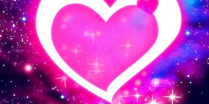 750x1334 Cute galaxy heart pink | ~HEARTS~ | Heart wallpaper, Heart