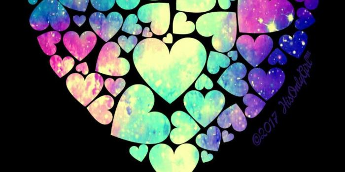 1103x1881 Galaxy hearts wallpaper I created for the app CocoPPa! | HEART LOVE