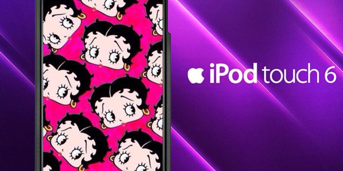 1239x1280 Betty Boop Wallpaper P0626 iPod Touch 6 Case