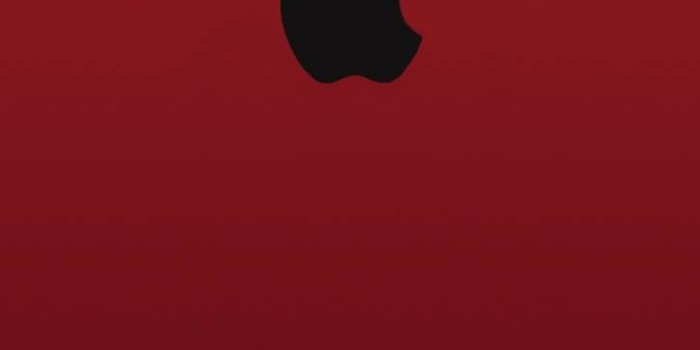 725x1280 Download Apple red black logo Wallpaper by shuvra005 - af - Free on
