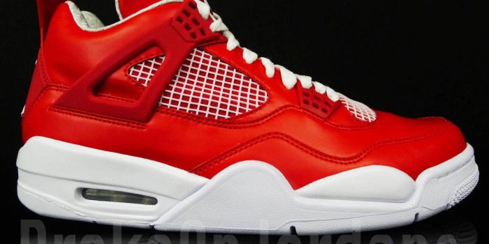 1024x768 Air Jordan 4 - Red/White Sample | Sole Collector