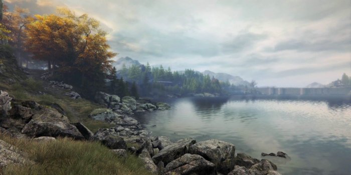 1280x720 Foggy Lake - Ethan Carter Redux [Live Wallpaper]