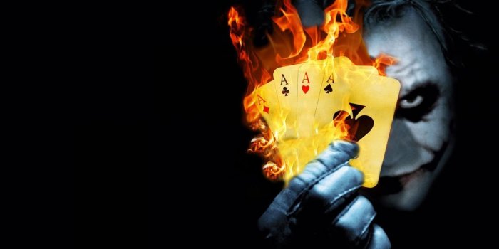1440x900 Burning Poker Joker HD desktop wallpaper : High Definition | Images