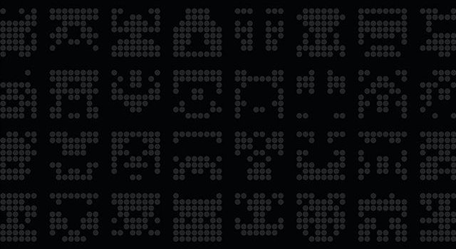 640x1385 Alien symbol dark pattern iPhone X Wallpapers Free Download