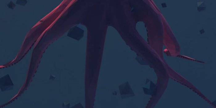 744x1392 Alien Low poly style - The iPhone Wallpapers