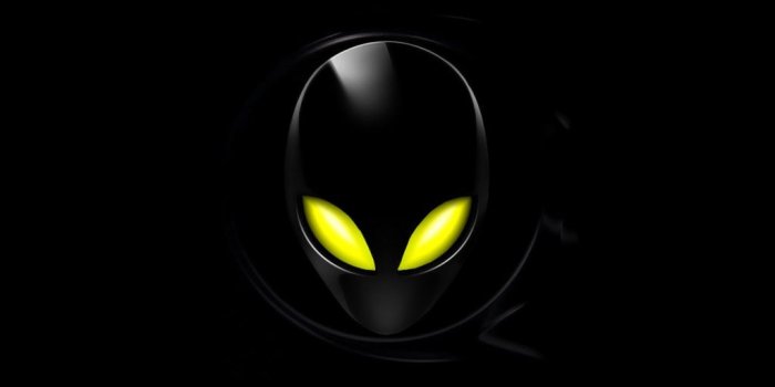1024x768 Vector - Real Alien Skull Black UFO - iPad iPhone HD Wallpaper Free