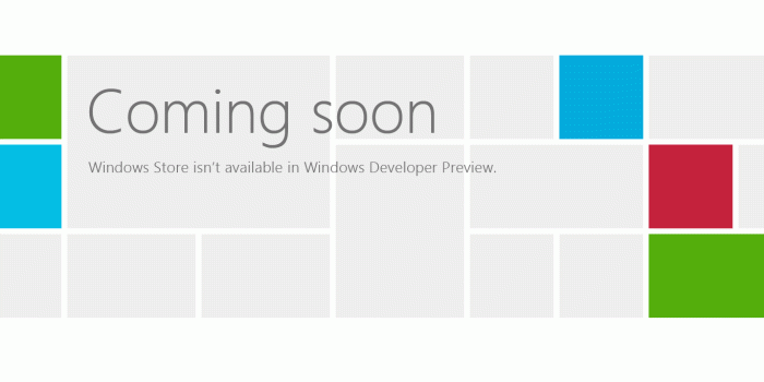 1366x768 The Windows Store - Microsoft BUILD: Windows 8, A Pre-Beta Preview