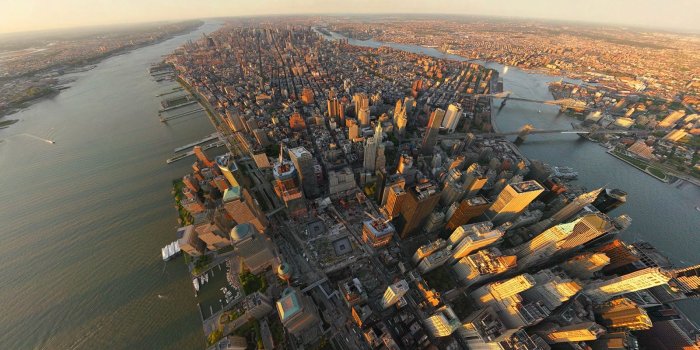 1600x900 Aerial view of New York 49437 - City impression - City building