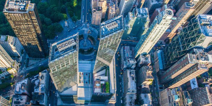 5120x3200 Columbus Circle, New York City, Aerial View ❤ 4K HD Desktop