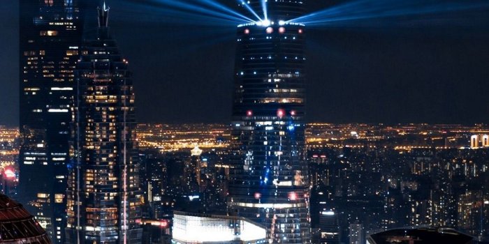 1440x3040 City Lights Aerial View Wallpaper - [1440x3040]