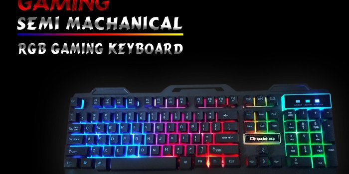 2000x2000 KU MART RGB Gaming Keyboard