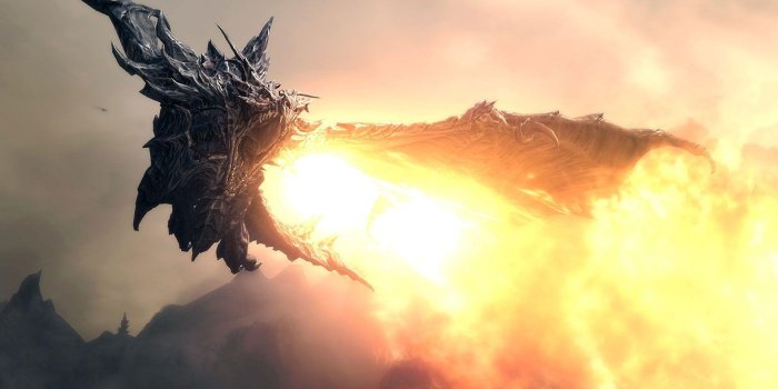 1920x1080 Skyrim Dragon Wallpapers