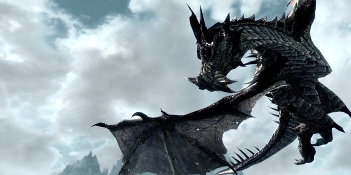 1920x1200 Skyrim Dragon HD Wallpaper, Background Images