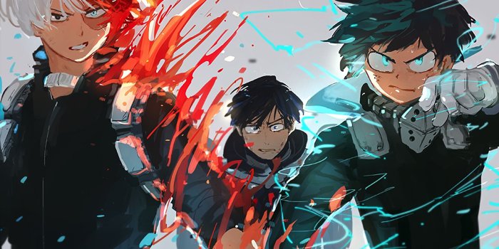 1920x1080 Download 1920x1080 Wallpaper Izuku Midoriya, Shouto Todoroki, Tenya