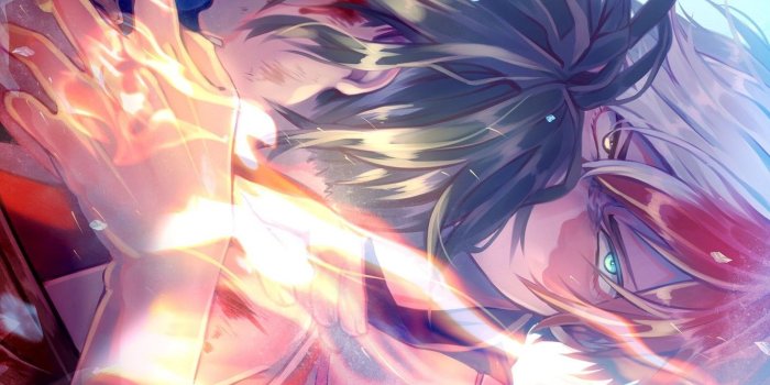 1332x850 Wallpaper Boku no Hero Academy, Todoroki Shouto, Presence Of Momo