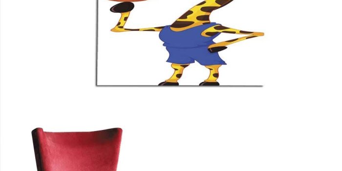1000x1000 Amazon.com: homehot Photographic Wallpaper Cute Giraffe Basketball