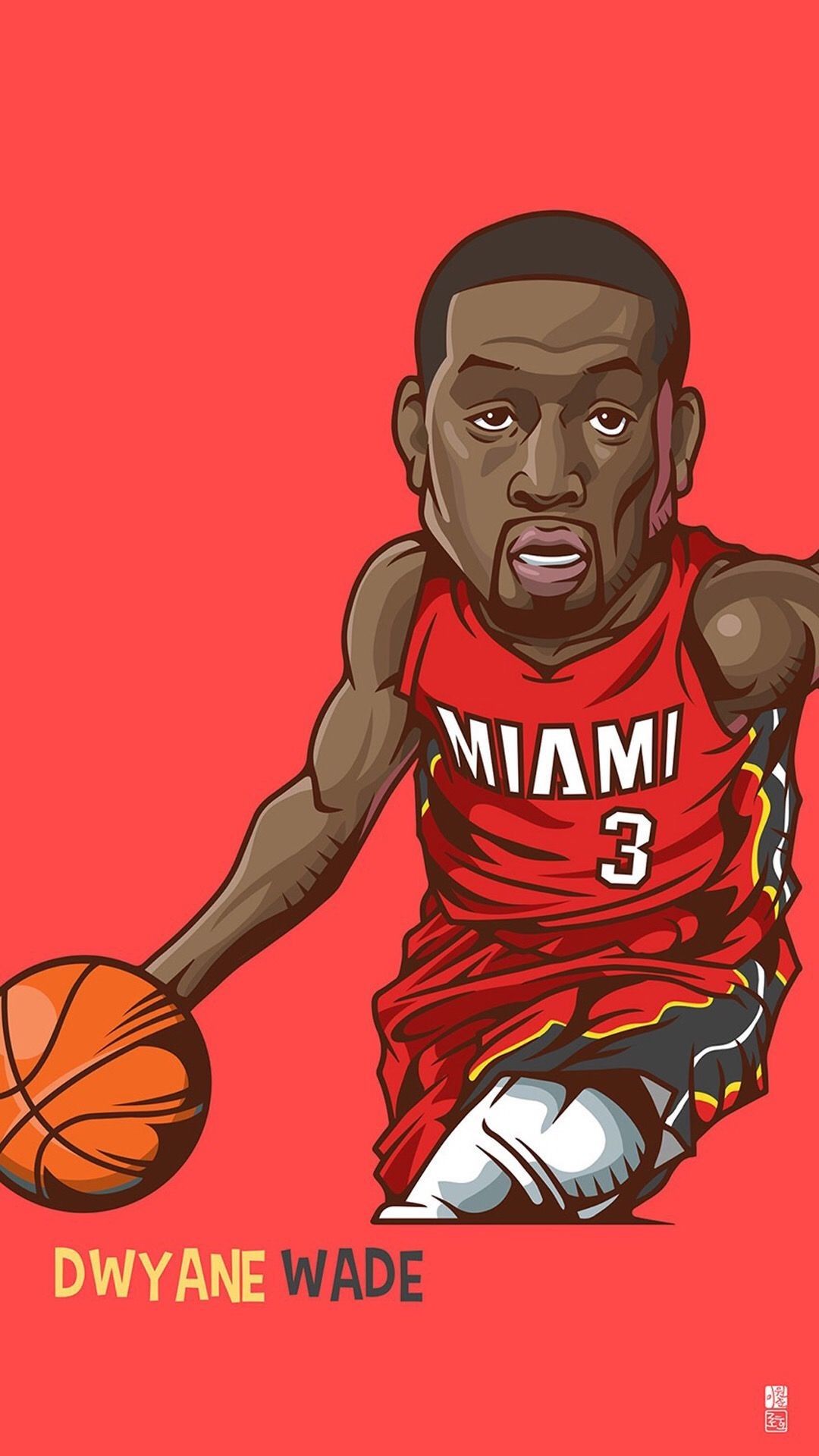 1080x1920 71+ Nba Cartoon Wallpapers on WallpaperPlay