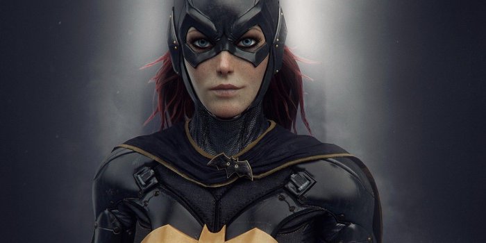 1332x850 Wallpaper girl, mask, costume, girl, armor, suit, DC Comics, batgirl