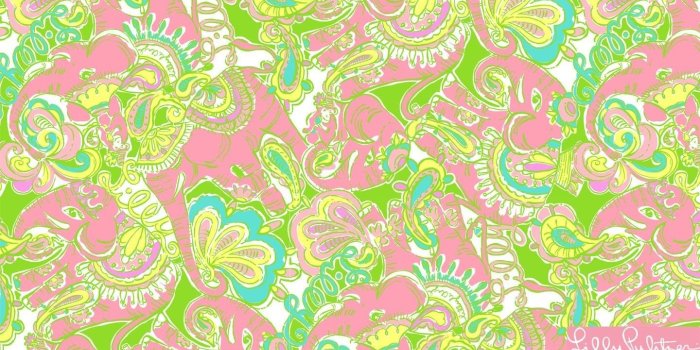 1440x900 Preppy Flowers Desktop Background