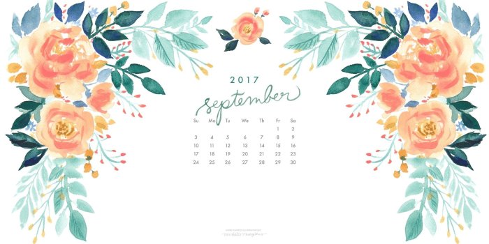 2016x1100 Desktop Wallpapers Calendar September 2018 (82+ background pictures)