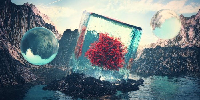 1920x1280 Body of water wallpaper, Cinema4D , landscape, nature, abstract HD