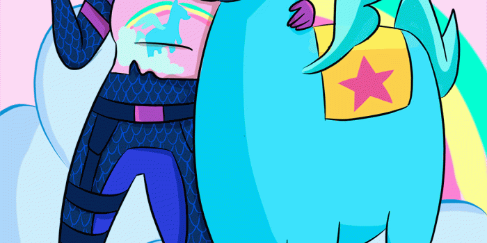 1061x1500 My favourite skin from Fortnite, the Brite Bomber with her unicorn