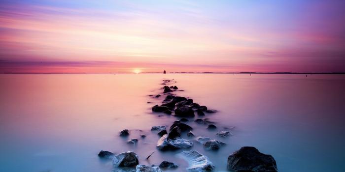 2560x1600 Pastel Sunset Beach | The best wallpaper backgrounds | Laptop