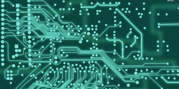 1366x768 Electronic circuit wallpaper - SF Wallpaper