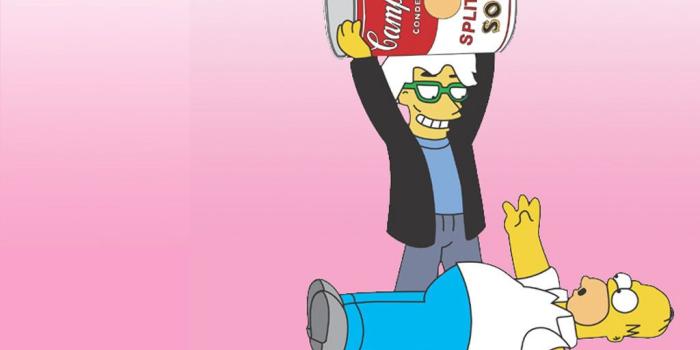 1024x768 WARHOL WALLPAPER for your PC!! ( The Simpsons )
