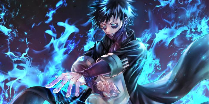 2560x1600 My Hero Academia - Dabi Blue Flames HD wallpaper download