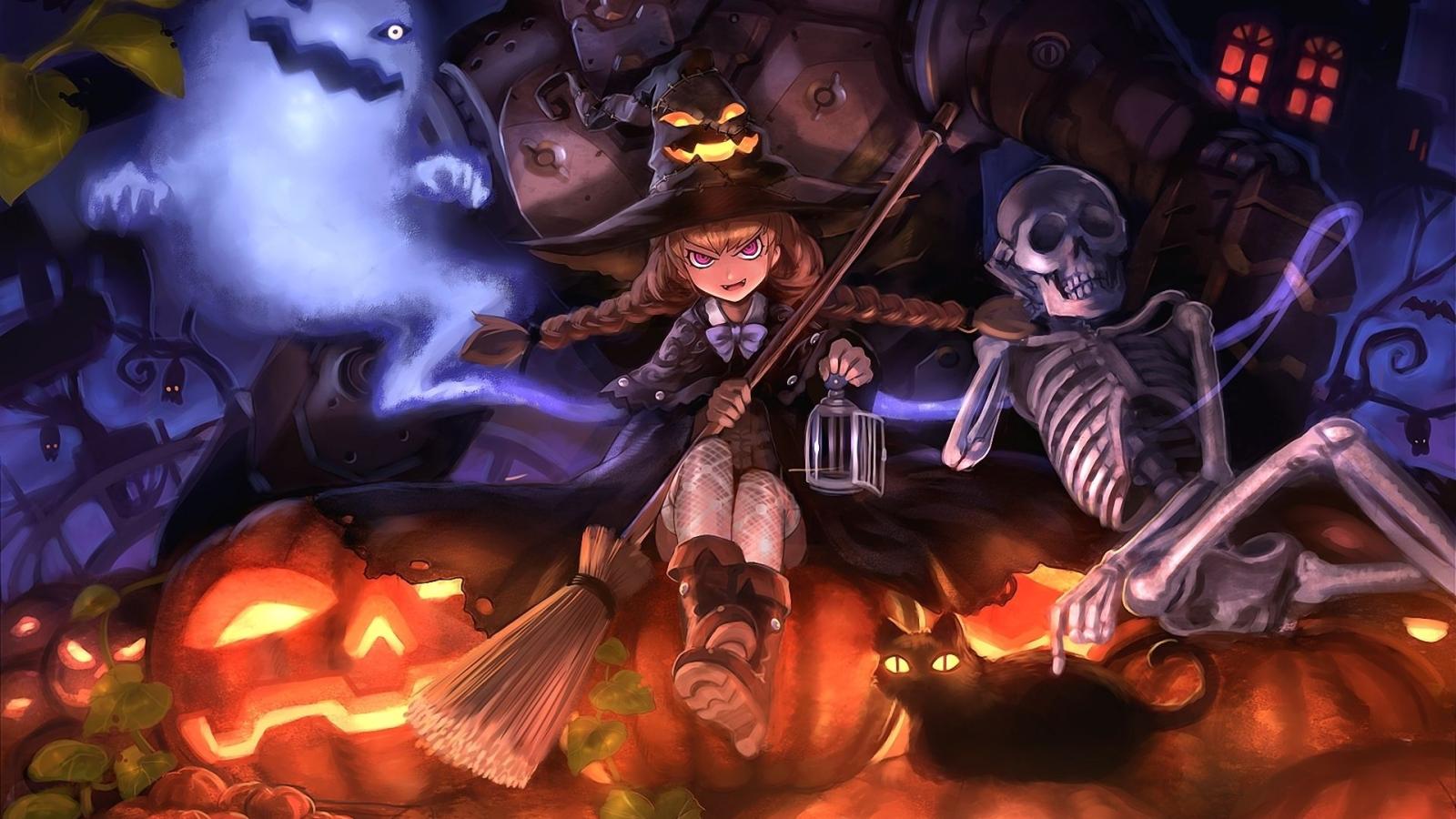 1920x1080 Youtube, Fictional Character, Action Figure, Nightcore, - Halloween