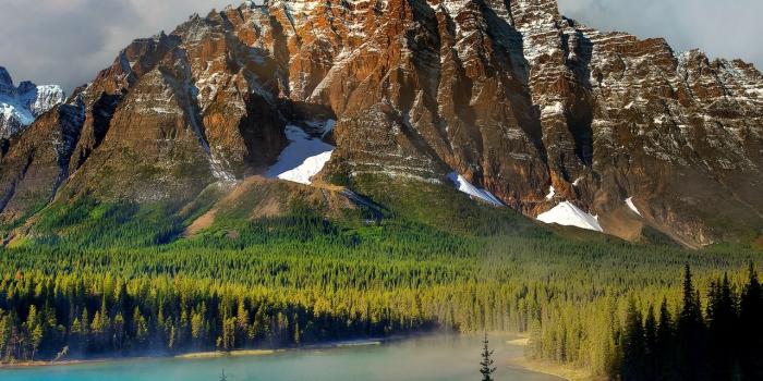 1280x1280 Download wallpaper 1280x1280 beautiful scenery, mountains, lake