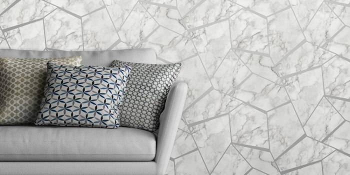 1000x1000 New b&m wallpaper trends; faux marble designs for under £10