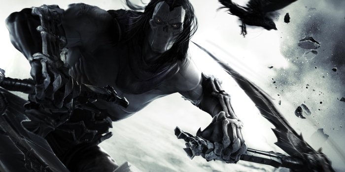 1920x1080 Full HD Wallpaper darksiders 2 horseman death close-up blade art