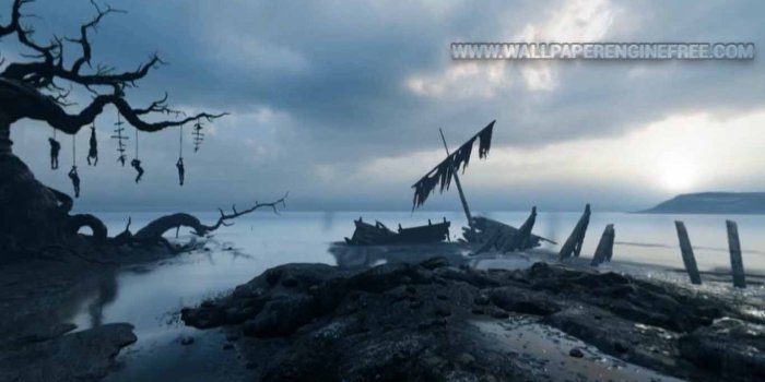 1366x768 Download Hell Blade Death-Scene Wallpaper Engine Free | Download