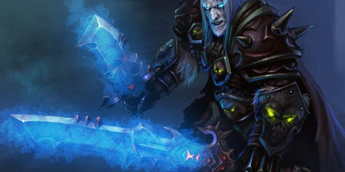 1332x850 Wallpaper look, weapons, sword, WoW, World of Warcraft, Death Knight