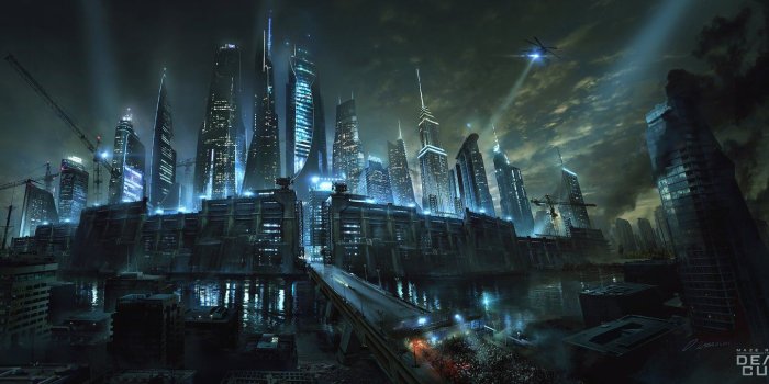 1500x679 Cyberpunk Wallpaper - Maze Runner The Death Cure Last City (#323461