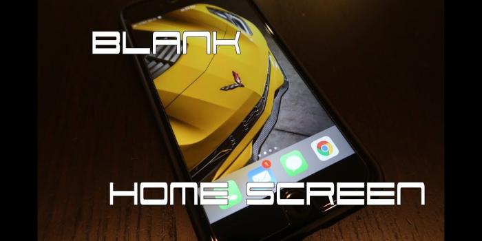 1280x720 Blank Home Screen On Your iPhone (showcase your wallpaper)
