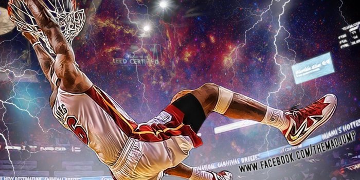1280x900 Lebron James Dunking Wallpapers