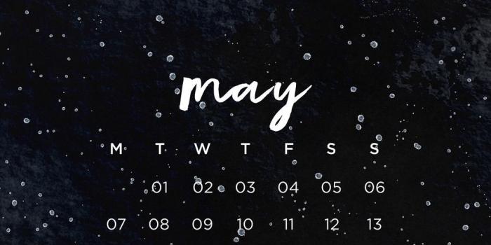 1025x1920 iPhone Calendar Wallpaper For May 2019 - Printable Calendar 2019