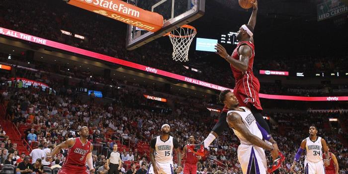 1920x1080 Dunk, LeBron James, Miami Heat, Player HD Wallpaper & Background