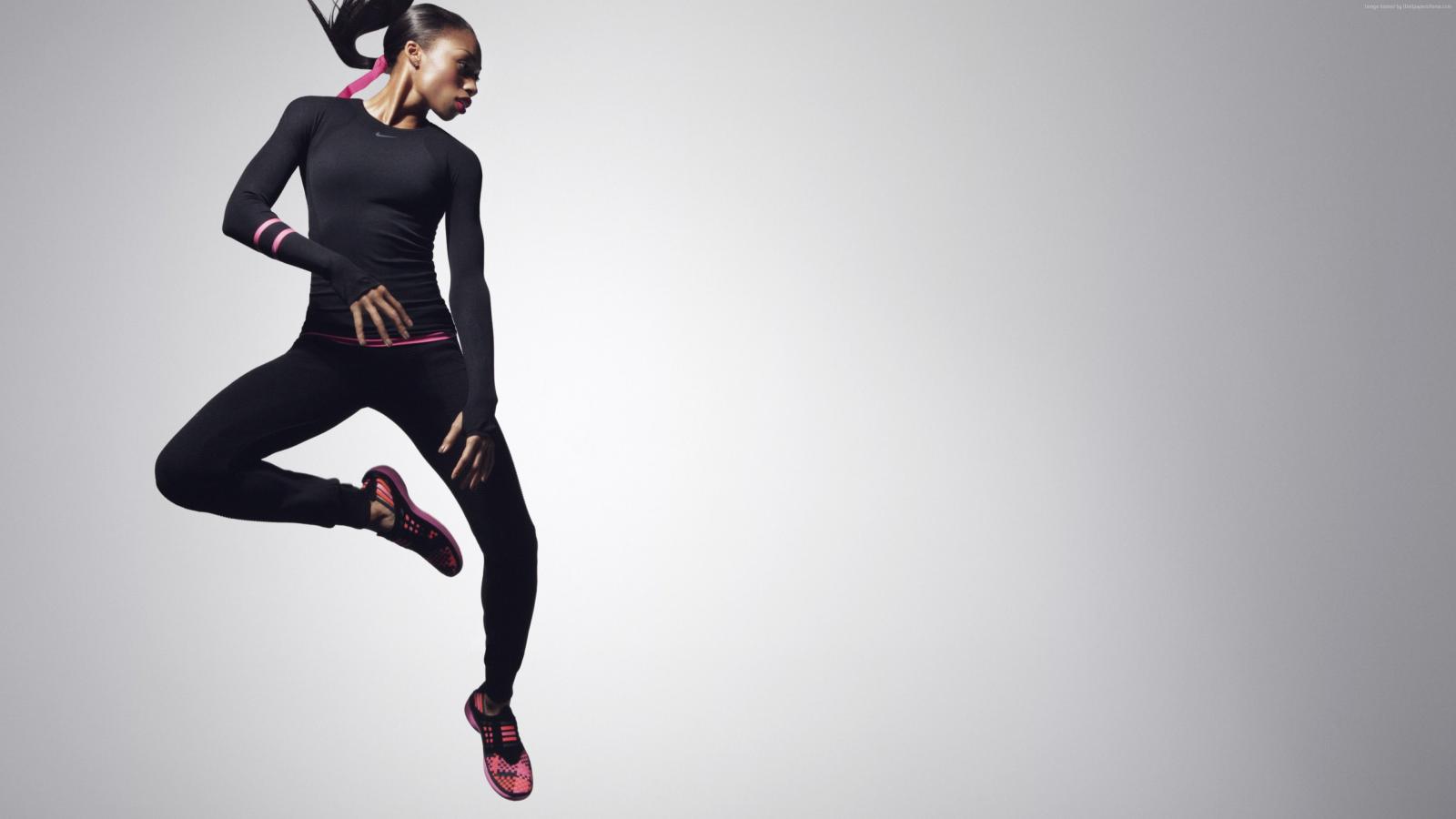 3840x2160 Wallpaper Allyson Felix, nike, weight loss, running, athlete, women