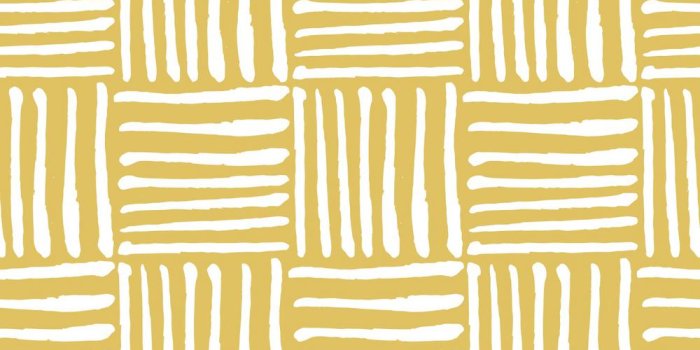 1000x1000 Nomad Collection Hatch in Dusty Yellow Premium Matte Wallpaper