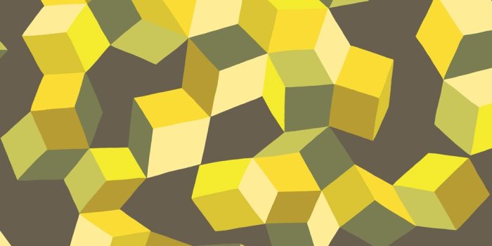 1000x933 Puzzle by Cole & Son - Yellow and Black - Wallpaper - 105/2012