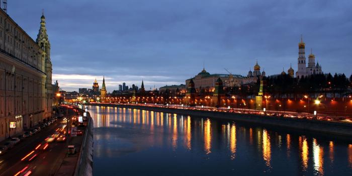 1920x1080 Download 1920x1080 HD Wallpaper moscow river light cathedrel russia
