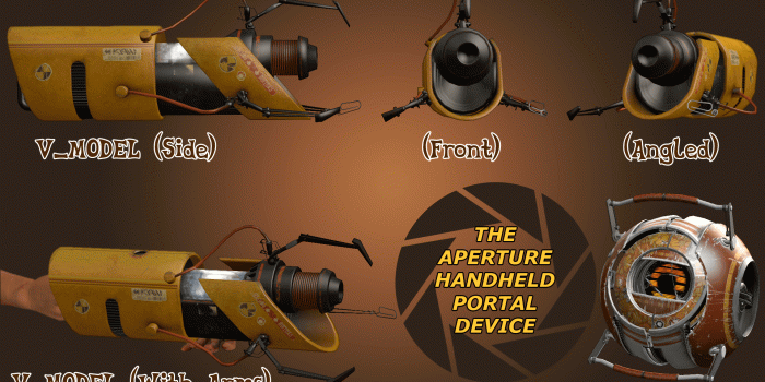 1920x1080 SFM - Prop] 70s Vintage Portal Gun - Fixed by Supersilver40 on