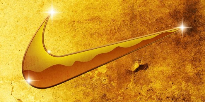 1440x900 Gold Nike Wallpapers