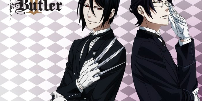 1280x1024 Black Butler Official — Sebastian and Claude Wallpaper #2 Here's